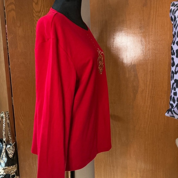 Croft&Barrow Classic Ornament Christmas Tee - Picture 3 of 6